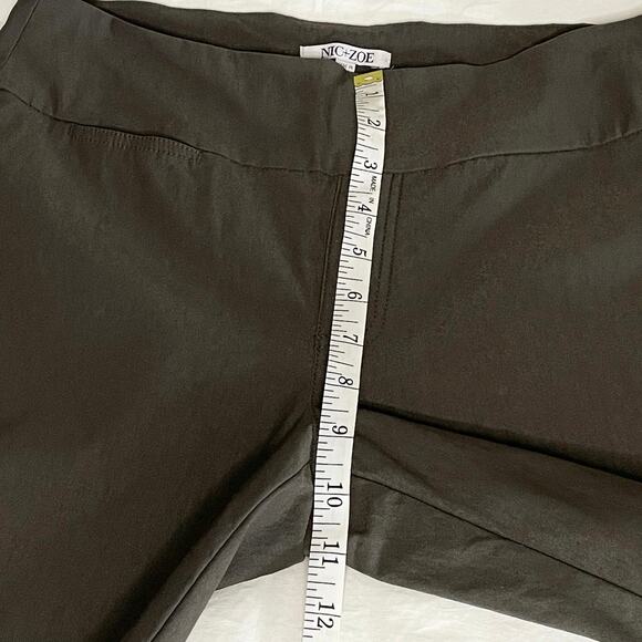 NIC+ZOE Women's Straight Leg Pants - Brown - Picture 9 of 10